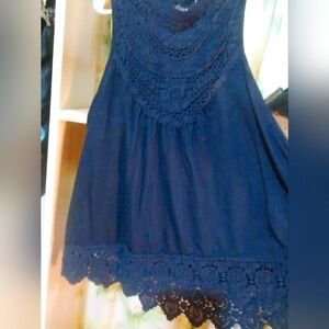 XHILARATION.TUNIC. Size - XS      color Navy Blue